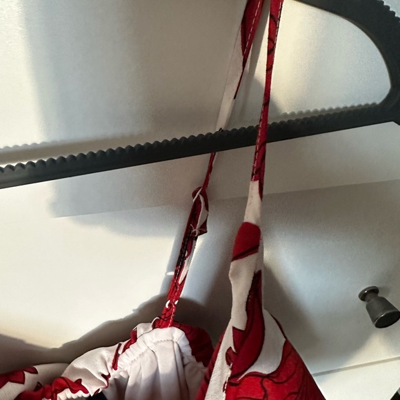 Floral Romper - Tie in Front - Picture 10 of 13